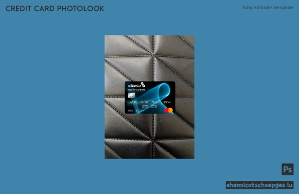 Algerien Banque AlBaraka Algerien Mastercard Photolook Beispielvorschau